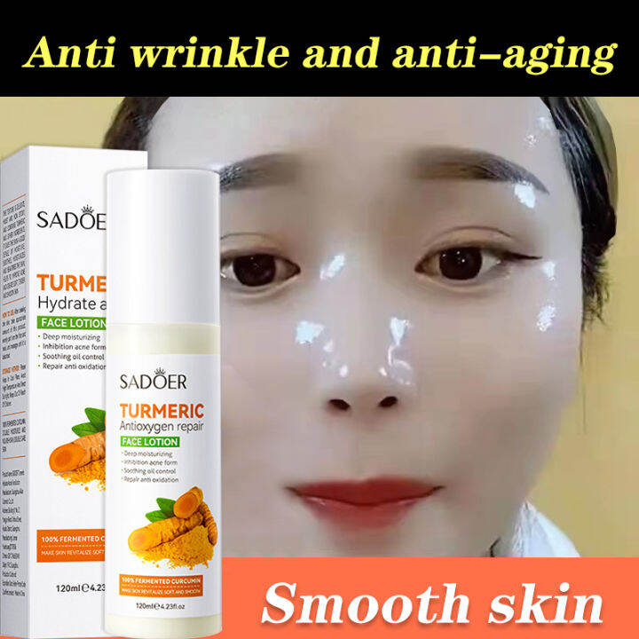 Sadoer Turmeric Antioxidant Repair Moisturizing Lotion Whitening Body