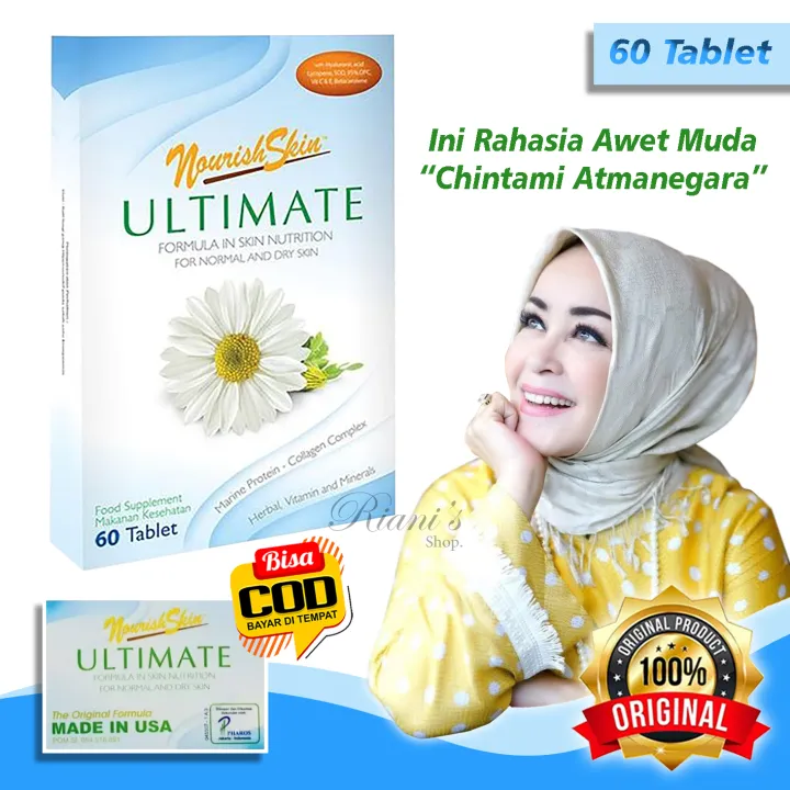 Nourish Skin Ultimate Tablet Original New Formula Suplemen