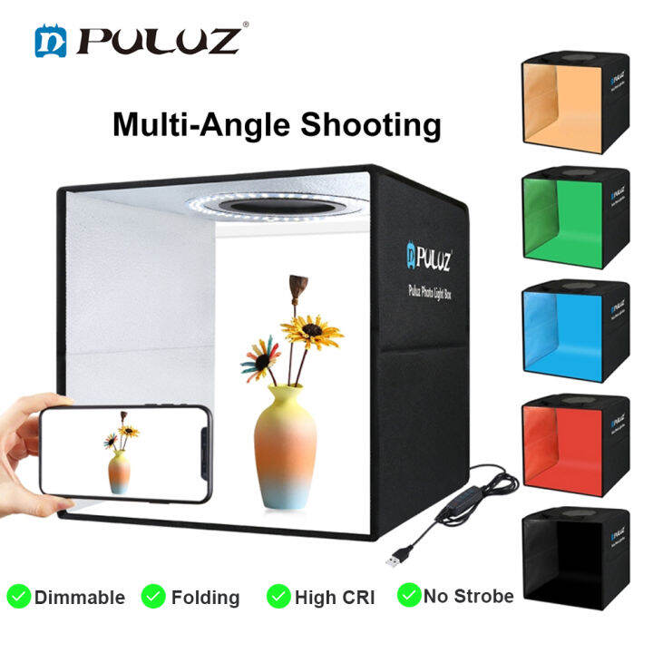 New Style PULUZ 30cm Folding Portable Ring Light Photo Lighting Studio