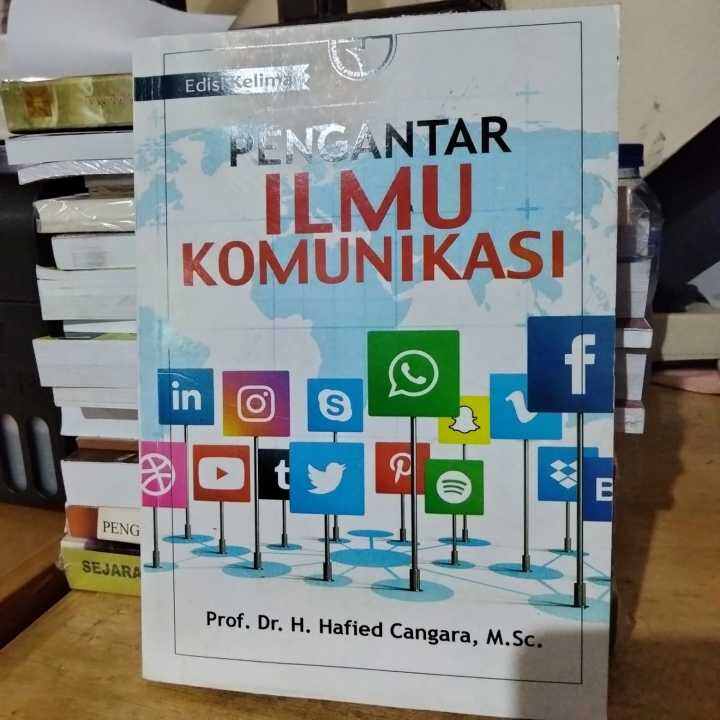 Pengantar Ilmu Komunikasi Edisi 5 By Hafied Cangara Lazada Indonesia