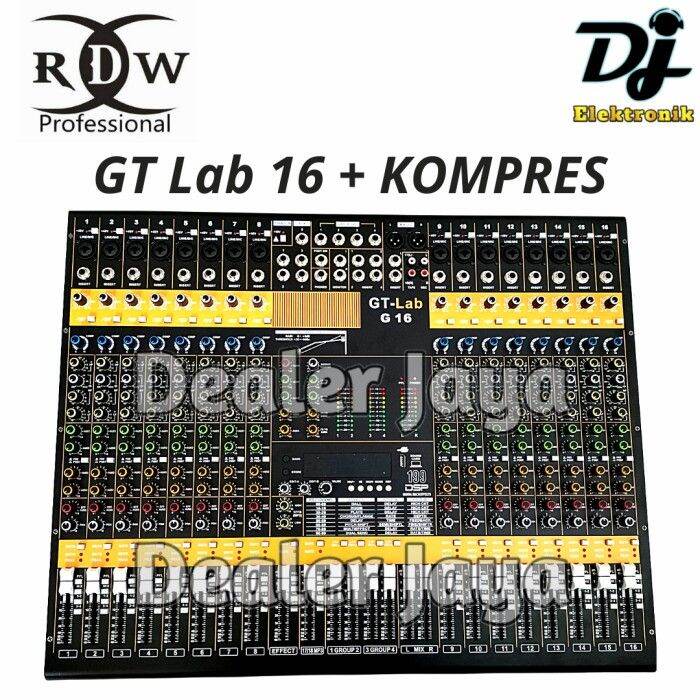 Mixer Analog Rdw Gt Lab G G Channel Lazada Indonesia