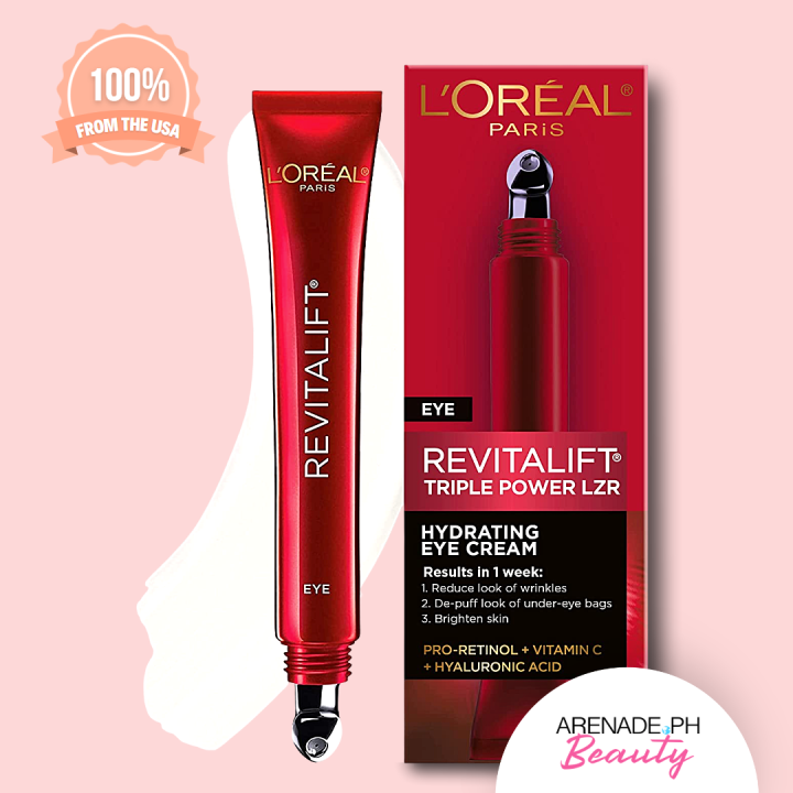 LOreal Paris Revitalift Triple Power Anti Aging Eye Cream With Pro