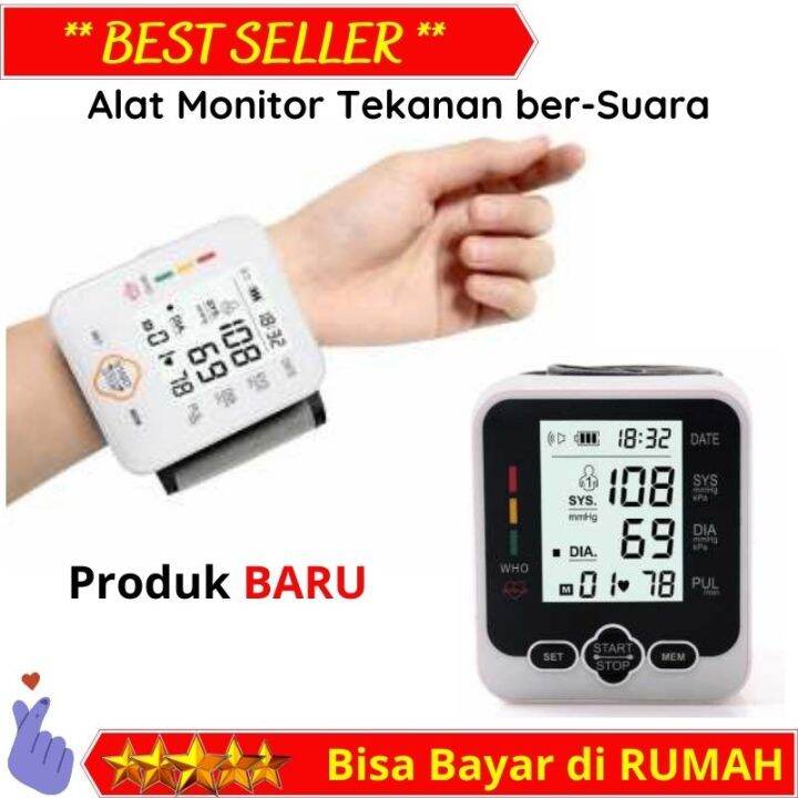 PROMO COD Pengukur Tekanan Darah Sphygmomanometer With Voice KWL