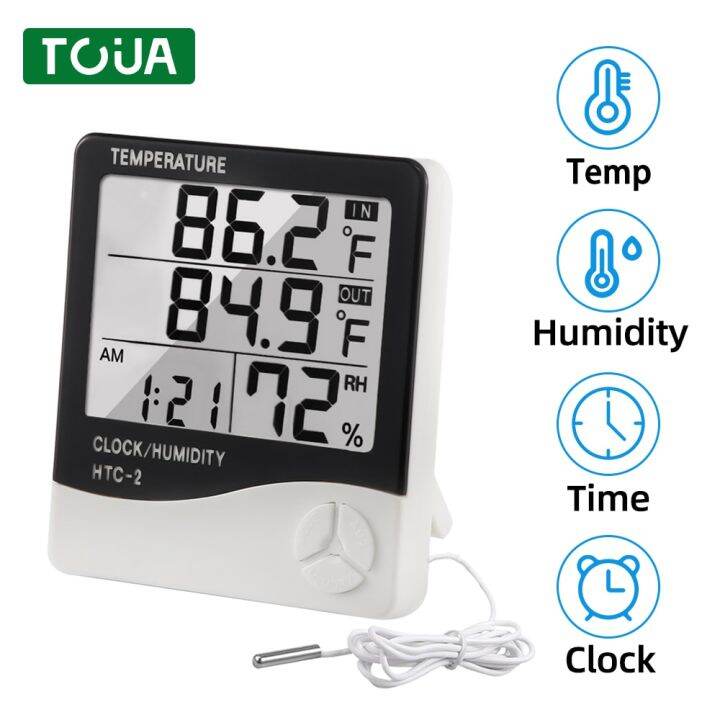 Lcd Electronic Digital Temperature Humidity Meter Thermometer