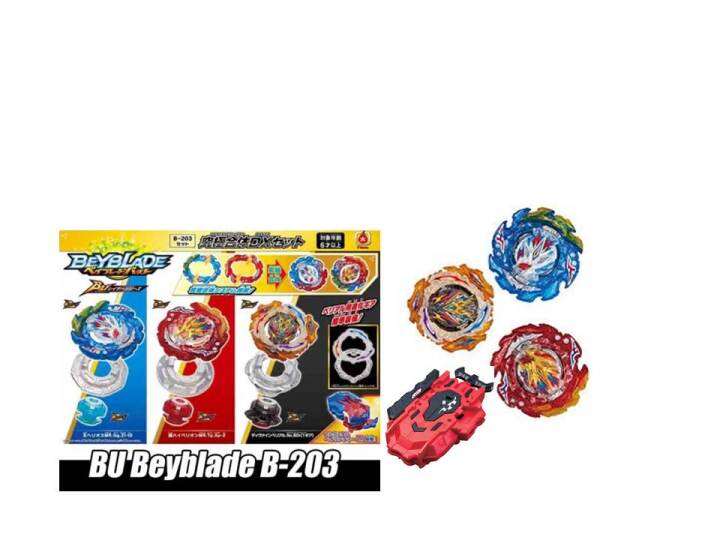 Ready Stock Beyblade Burst Flame B Ultimate Fusion Dx Set