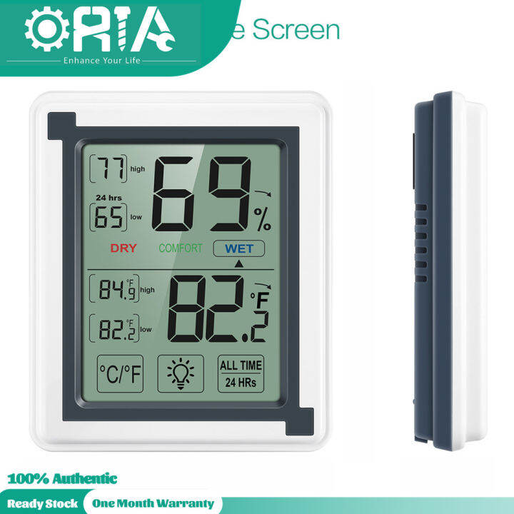 ORIA LCD Digital Hygrometer Thermometer Temperature Humidity Monitor