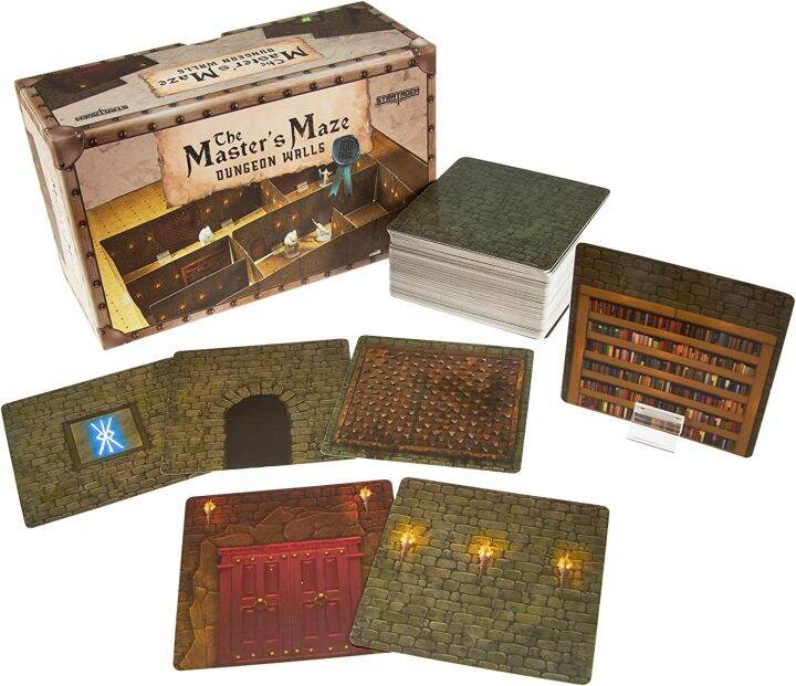 Stratagem The Master S Maze Dungeon Walls Card Tiles For D Dnd