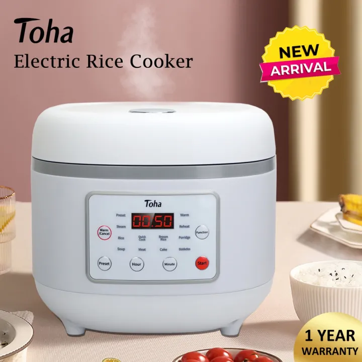 Rice Cooker Toha Electric Rice Cooker L Smart Multifunction Digital