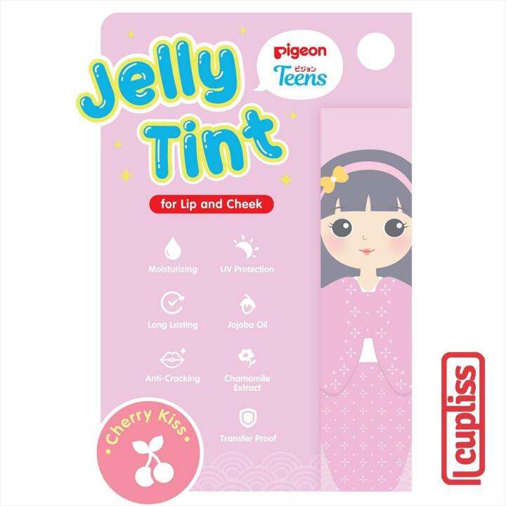 Pigeon Teens Jelly Tint Lip Pelembab Bibir Naomi Cherry Kiss Lazada