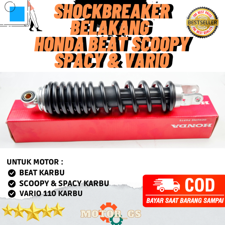 Shockbelakang Vario Karbu Beat Karbu Spacy Karbu Shock