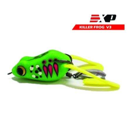 EXP KILLER FROG V3 SOFT LURE RUBBER FROGREADY STOCKEXP KILLER FROG V3