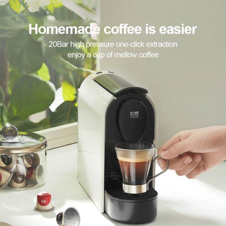 Scishare Capsule Coffee Machine Office American Espresso Coffee Bar