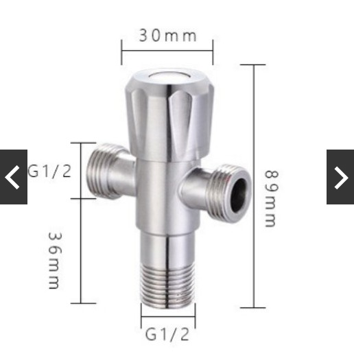 Sus Stainless Two Way Angle Valve Cps Lazada Ph