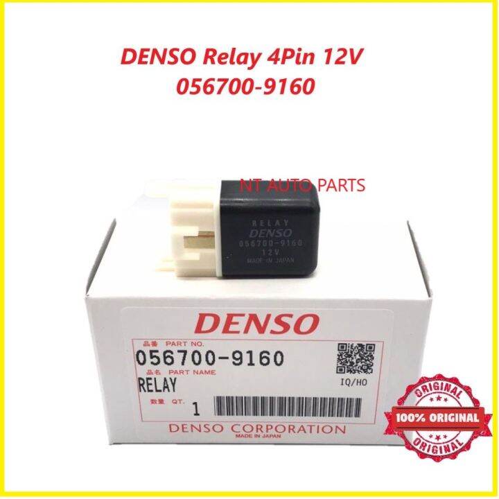 Genuine DENSO Lamp Relay Aircond Relay Power Relay 056700 9160 4pin