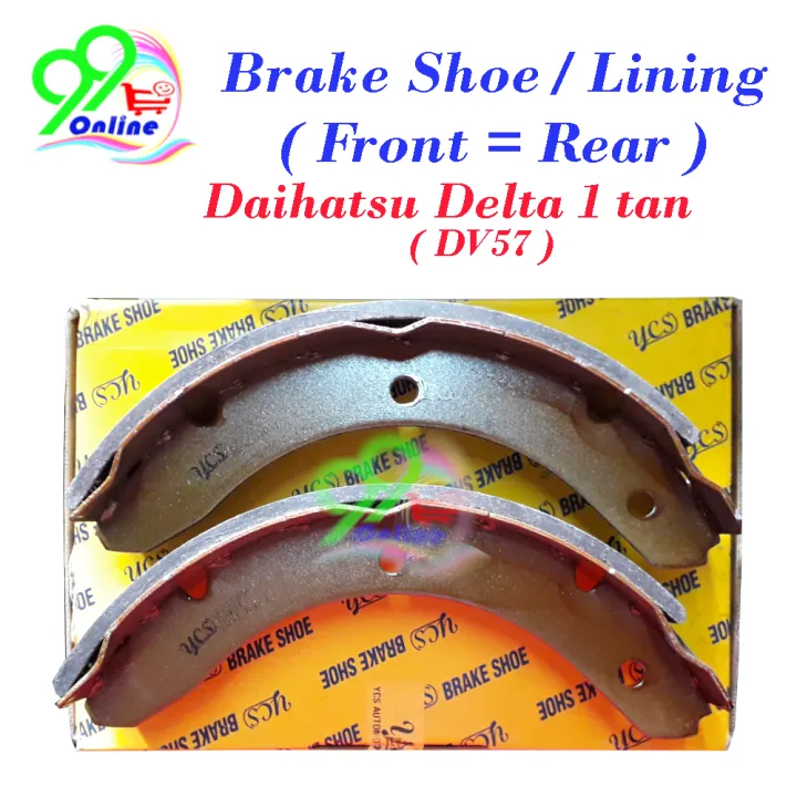 Daihatsu Delta Dv Tan Brake Shoe Lining Lazada