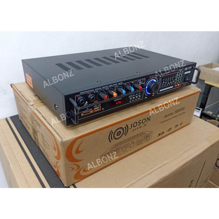 Joson Mars Watts Power Amplifier With Equalizer Fm Usb Sd Bt Lazada Ph