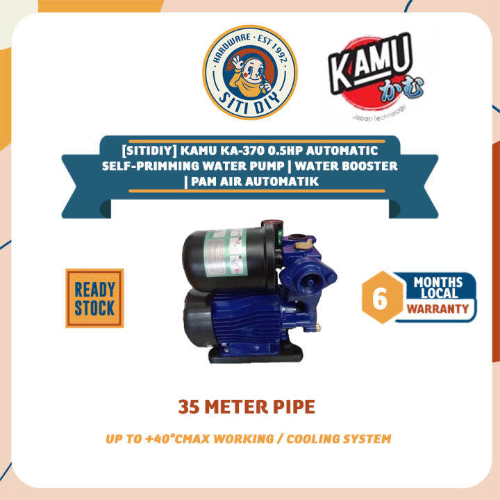 Sitidiy Kamu Ka Hp Automatic Self Primming Water Pump Water