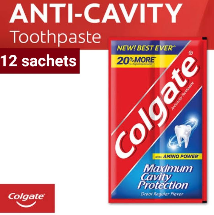 Colgate Toothpaste Twin Pack Sachet Pieces X Grams Lazada Ph