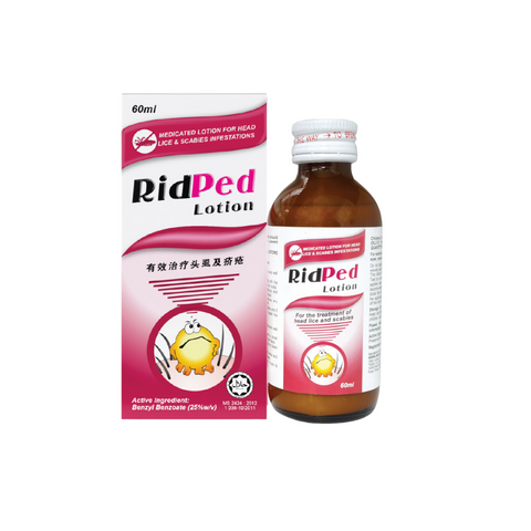 RIDPED LOTION 60ML UBAT KUTU For Scabies And Lice Lazada