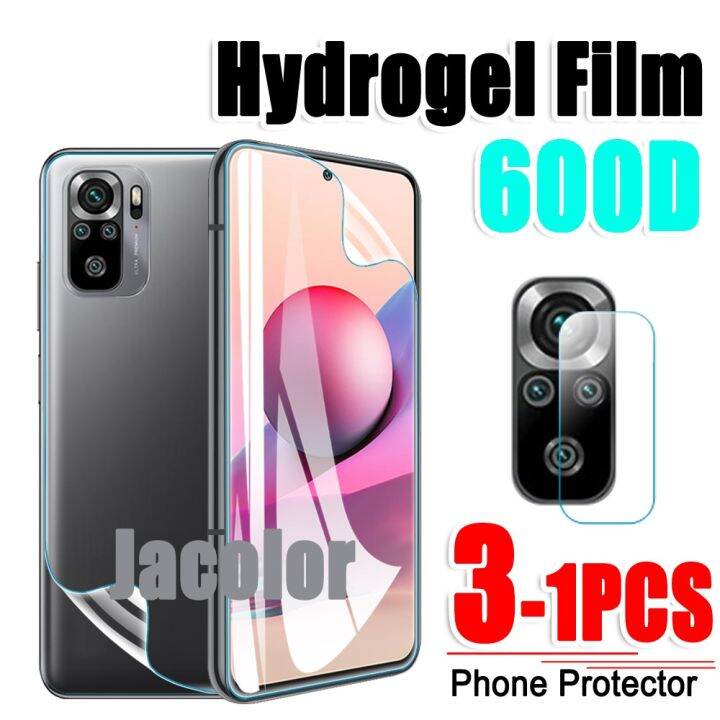 1 3PCS Hydrogel Film For Xiaomi Redmi Note 10T 10S 10 S T Pro Max 5G