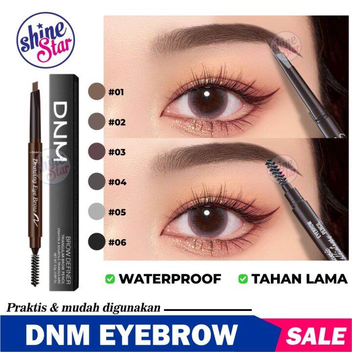 Bisa Cod Pensil Alis In Dnm Beauty Eyebrow Pencil Alis Waterproof