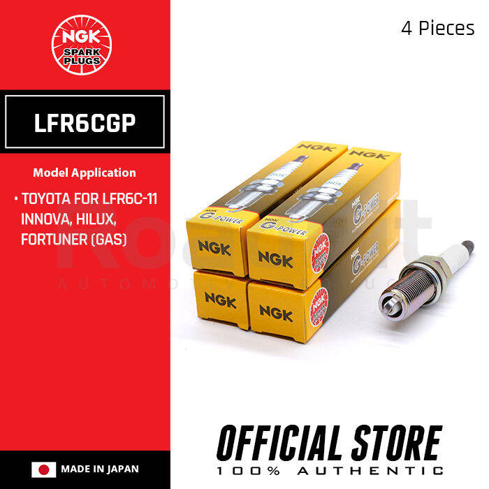 NGK LFR6CGP G Power Platinum Spark Plugs For LFR6C 11 Toyota Innova