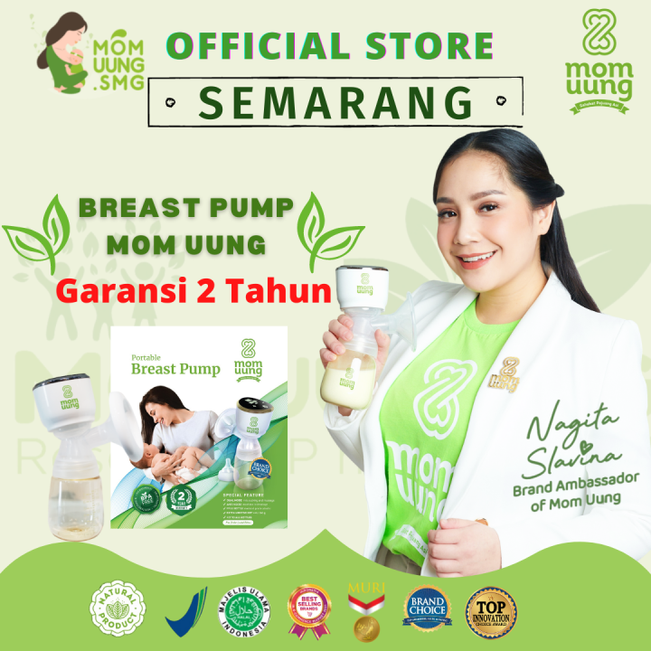 Mom Uung Electric Portable Breast Pump Pompa Asi Elektrik Momuung