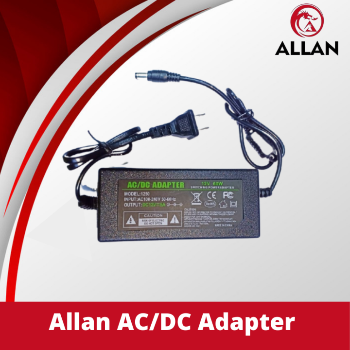 Allan V A Switching Power Adapter Ac Dc Adapter Input Ac V