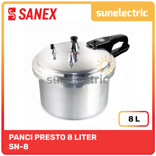 Sanex Sn Panci Presto Kapasitas Liter Sn Sn Silver Lazada