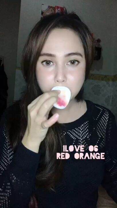 ILAV LIPSTIK No 6 Red Orange Tahan Lama Tdk Kering Warna Baru Lazada