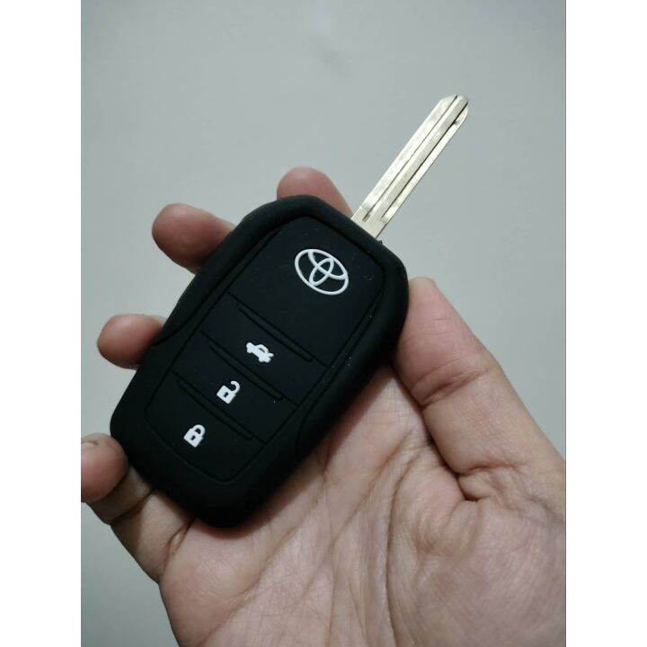 Modified Flip Key Silicone Cover For Toyota Vios