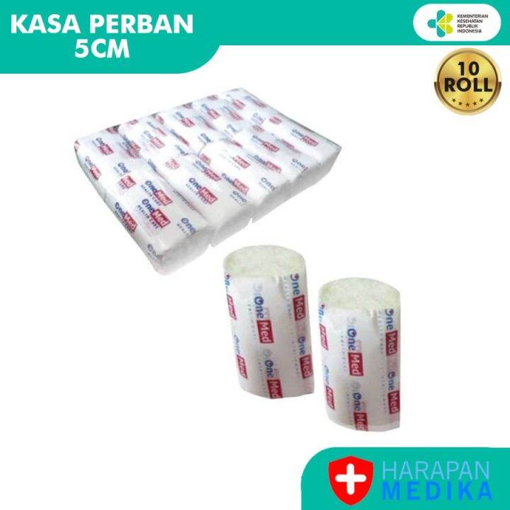 Kasa Verban 5cm X 4 Yard Onemed Kasa Perban Kasa Gulung Lazada