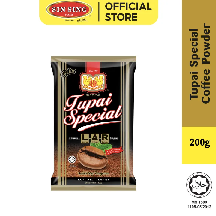 Cap Tupai Special Coffee Powder Serbuk Kopi Special Halus G