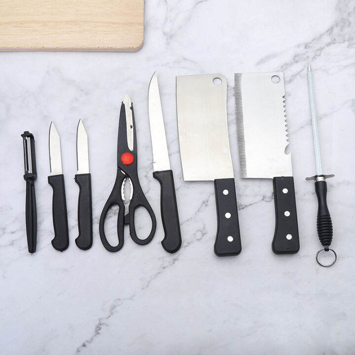 Mielee In Knife Set Bekas Pisau Dapur Sharpener Butcher Boning