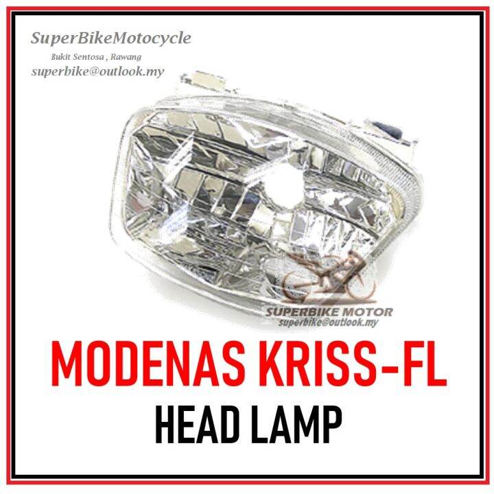 MODENAS KRISS FL Head Lamp Lazada