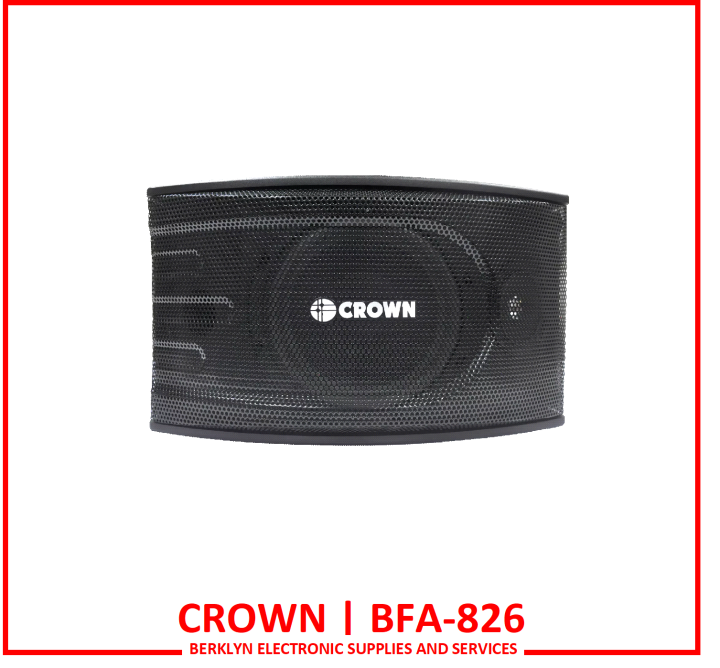 Crown Bfa Baffles With Amplifier Set Lazada Ph