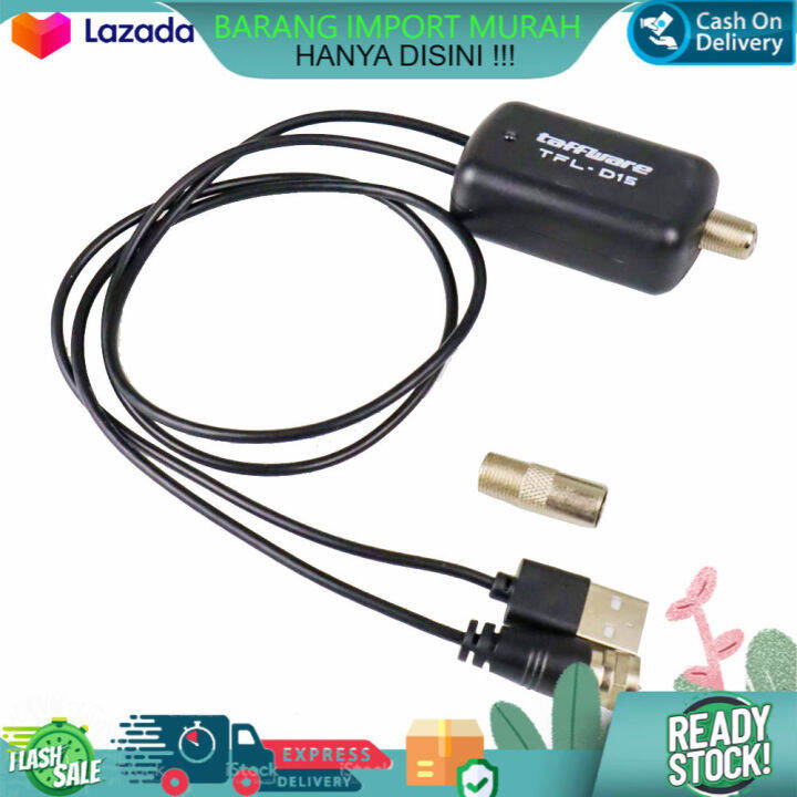 Taffware Penguat Sinyal Antena TV Amplifier Signal Booster HD DVB T2