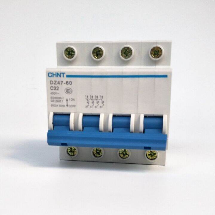 Chint C N Mini Circuit Breaker Dz P C A V Mcb Lazada