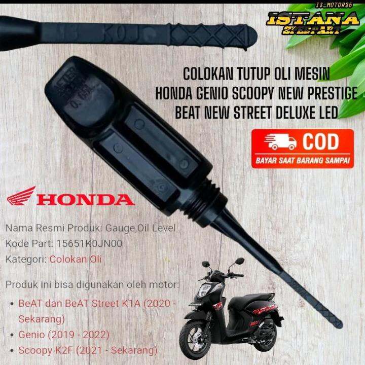 Colokan Tutup Oli Mesin Honda Beat New Street Genio Scoopy New