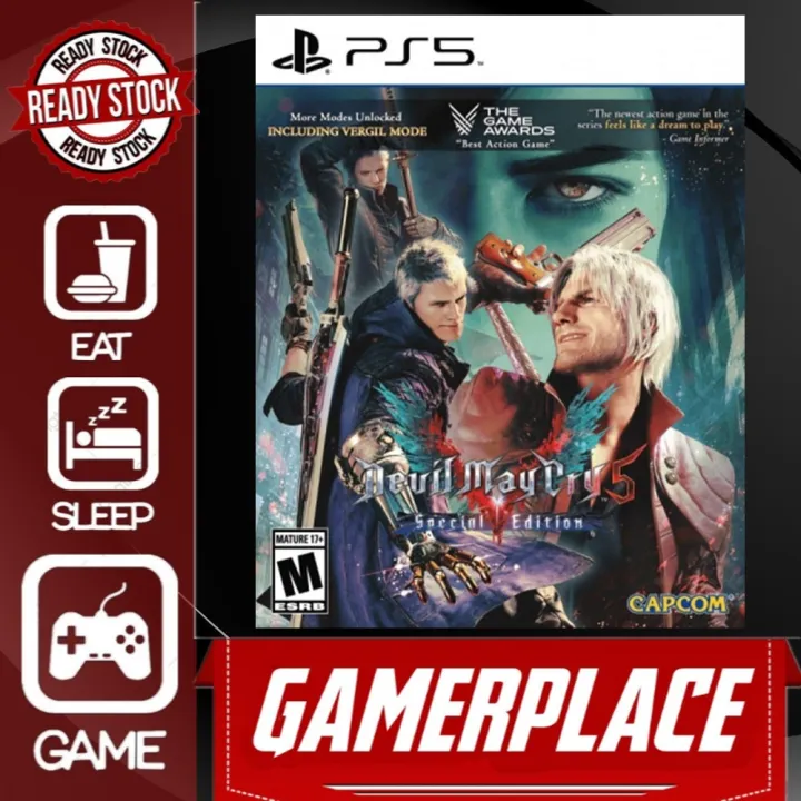 Ps Devil May Cry Special Edition English Disc New Seal Dmc