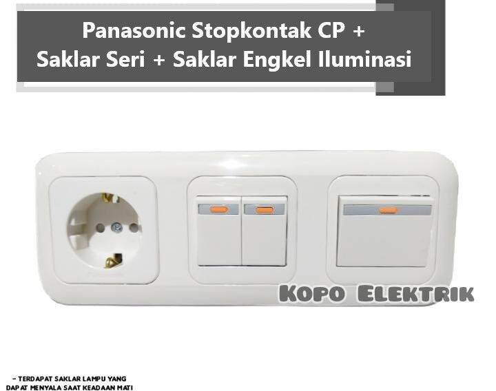 Panasonic Stopkontak Saklar Engkel Besar Saklar Seri Iluminasi