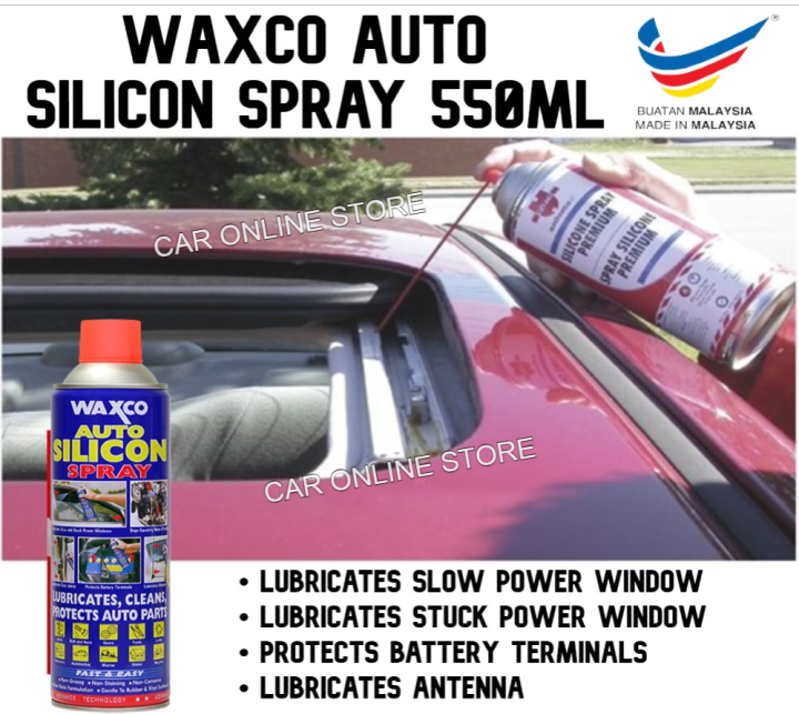 Waxco Auto Silicon Spray 550ml Lazada