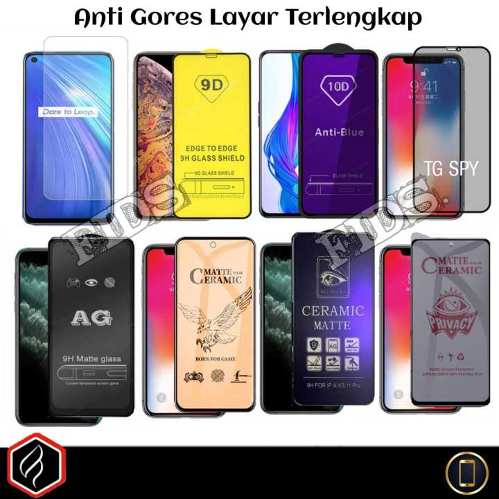 Anti Gores Layar For Vivo Y Tempered Glass Privasi Anti Spy