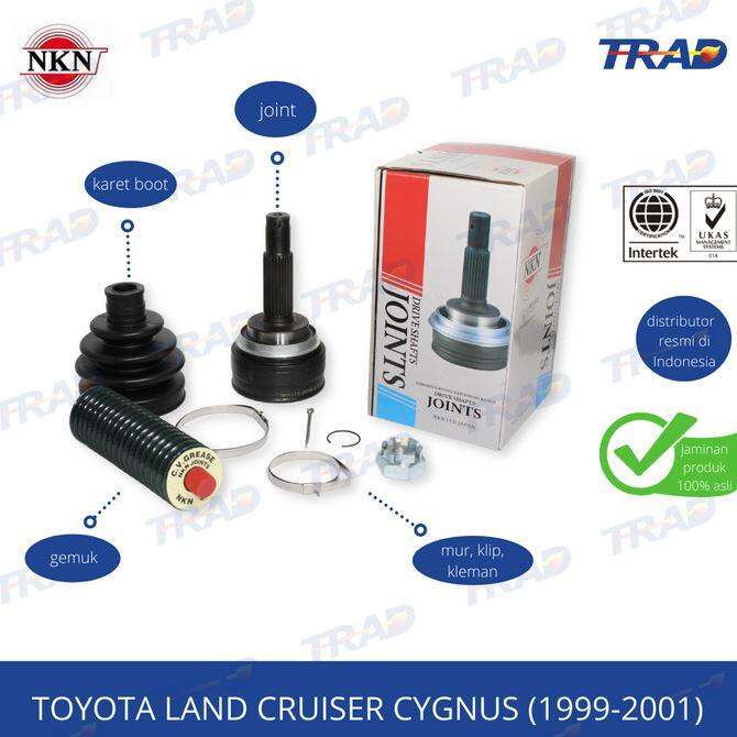 CV Joint AS Roda Luar NKN Toyota Land Cruiser Cygnus Lazada Indonesia