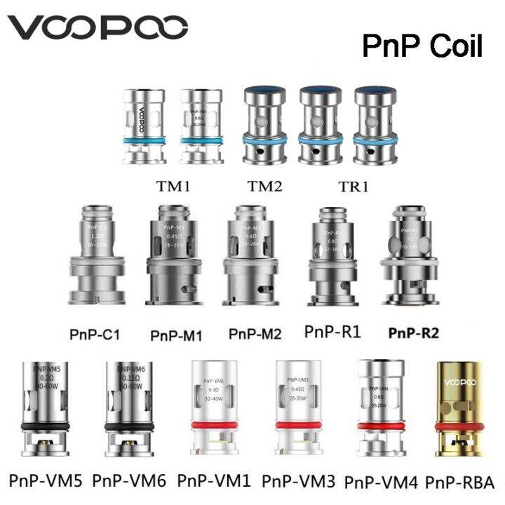 Original Voopoo Pnp Vm Coil Pnp Mesh Coil Fit For Vinci Mod Pod Kit