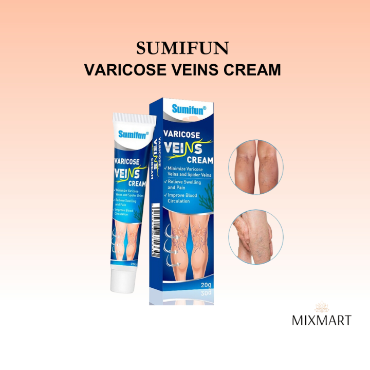 Sumifun Varicose Veins Treatment Cream Original Vasculitis Pain