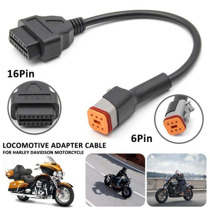 Diagnostic Adapter Cable Pin To Pin Motorcycle Diagnostic Cable