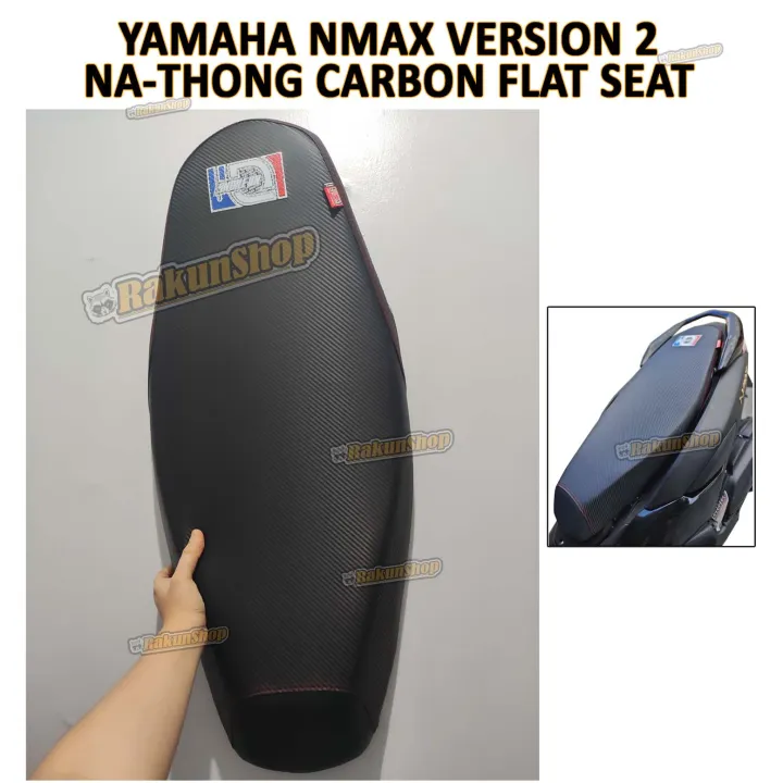 Yamaha Nmax Version 2 Original Nathong Flat Seat Assembly Carbon Plug