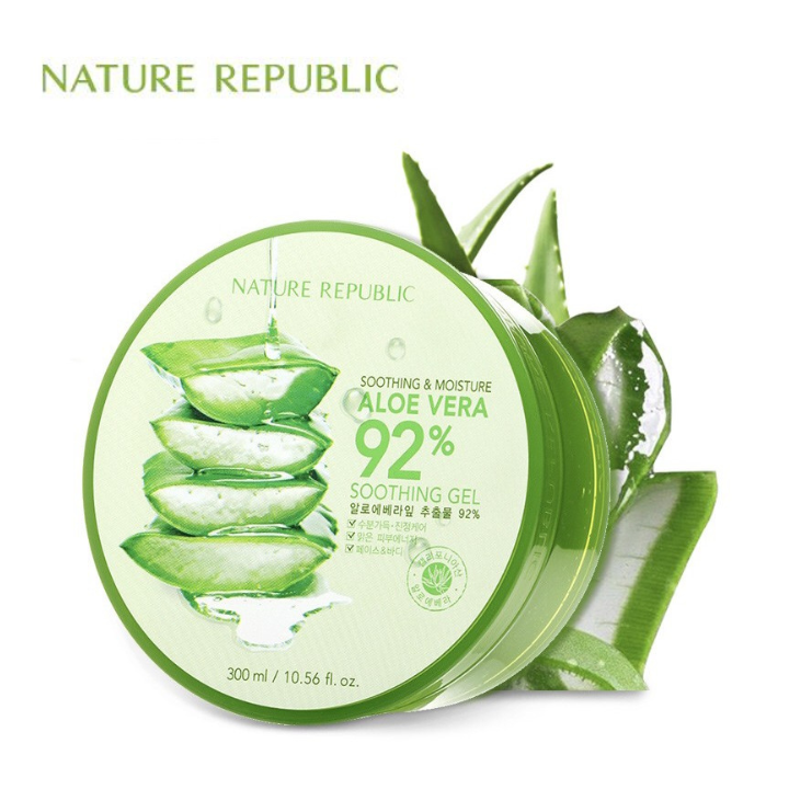 NATURE REPUBLIC Soothing Moisture Aloe Vera 92 Soothing Gel 300ml