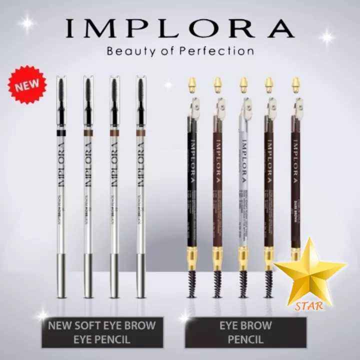 Implora Pensil Alis Eyebrow Pencil Softbrow Eye Make Up Rias